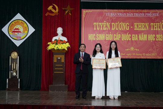 Tuyên dương 85 học sinh đạt giải quốc gia năm học 2024-2025