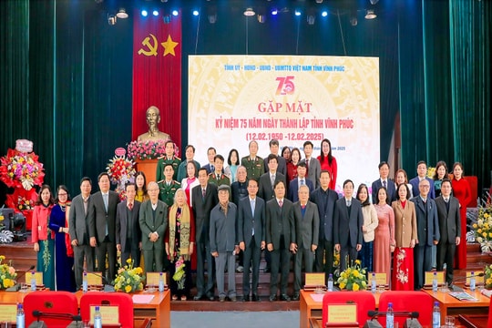 Kỷ niệm 75 năm thành lập tỉnh Vĩnh Phúc
