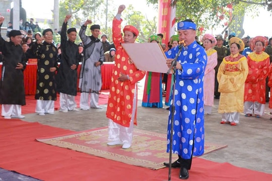 Lễ hội Minh thề - lời thề liêm chính vang vọng ngàn năm