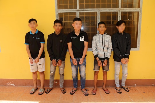 Nhóm đối tượng gây ra 21 vụ cướp tài sản