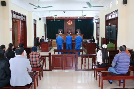 Vô cớ đánh người, nhóm đối tượng lĩnh án