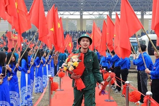 Vĩnh Phúc: Hơn 2.200 công dân nhập ngũ năm 2025