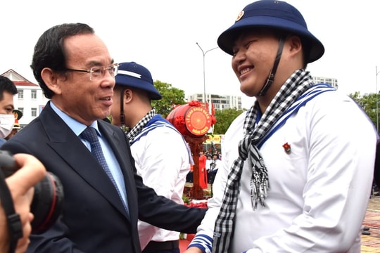 Hơn 4.000 thanh niên TP.HCM lên đường nhập ngũ