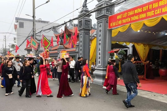Lễ hội đình Trực Cát – nét đẹp văn hóa truyền thống
