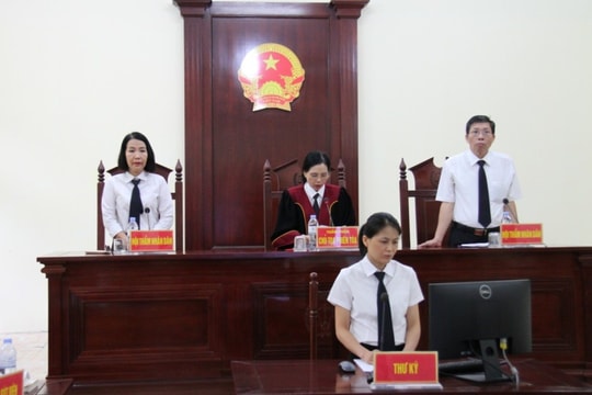 Bộ máy giúp việc của Tòa án nhân dân cấp huyện năm 2025