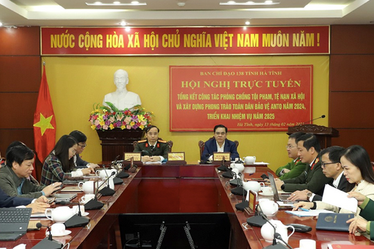Ban Chỉ đạo 138 tỉnh Hà Tĩnh triển khai nhiệm vụ trọng tâm năm 2025