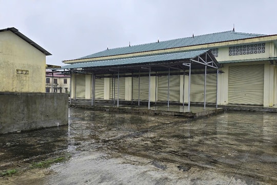 Quảng Trị: Chợ tiền tỷ xây xong bỏ hoang nhiều năm