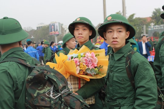 Nô nức ngày hội tòng quân tại TP Thanh Hóa
