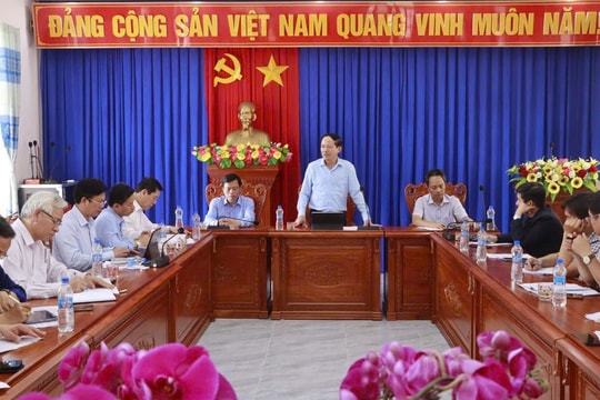 Chủ tịch tỉnh Bình Định kiểm tra các dự án trọng điểm