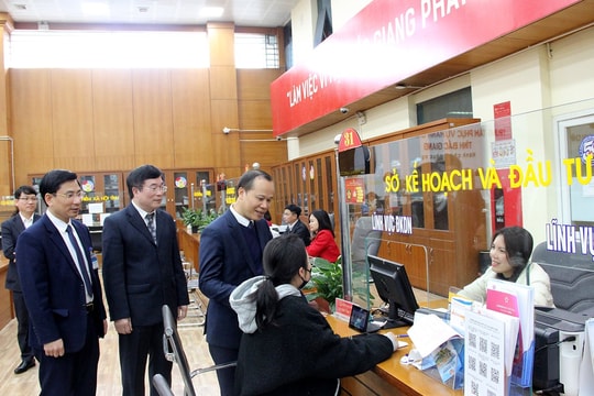 Bắc Giang: Thực hiện chuyển đổi số trong cải cách thủ tục hành chính