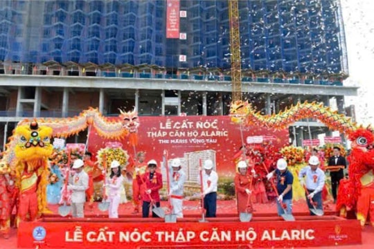 TDG Group cất nóc tháp căn hộ Alaric – niềm tự hào của The Maris Vũng Tàu