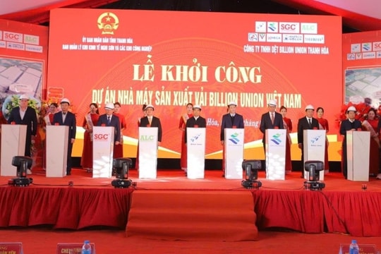 Khởi công 2 dự án hơn 4.100 tỷ ở Nghi Sơn