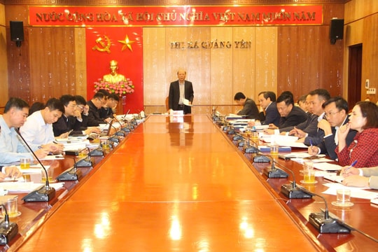 Thị xã Quảng Yên quyết tâm trở thành thành phố trong năm 2025