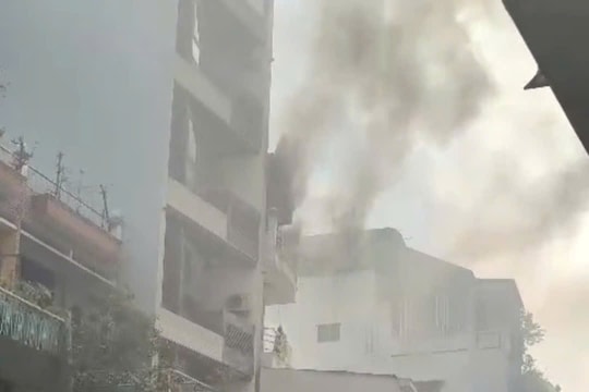 Cháy nhà 4 tầng cho thuê trọ