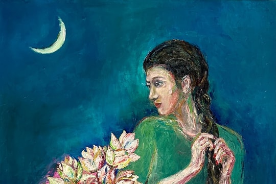 Nữ họa sĩ Ly Trần: Việt Nam là mảnh đất tốt cho họa sĩ xa quê!