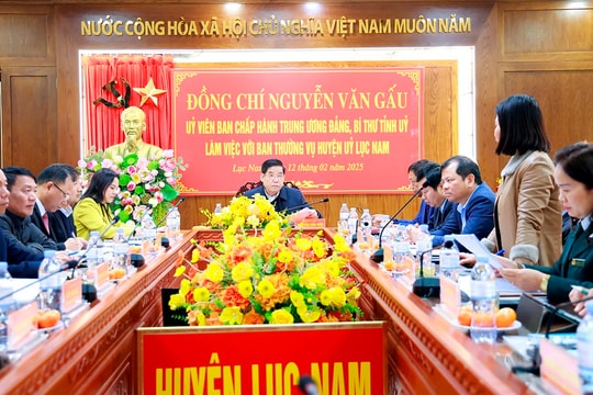 Huyện Lục Nam: Tập trung thực hiện nhiệm vụ phát triển kinh tế năm 2025 và giai đoạn 2025 – 2030