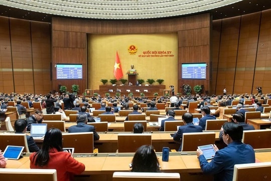 Quốc hội thông qua Nghị quyết về cơ cấu tổ chức của Chính phủ