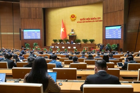 Thông qua Nghị quyết về việc tổ chức các cơ quan của Quốc hội