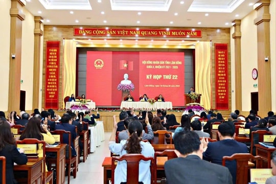 Lâm Đồng: Biểu quyết thông qua các nghị quyết sáp nhập các sở, ngành