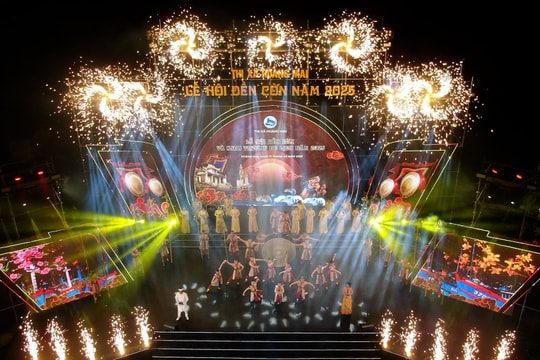 Khai mạc lễ hội đền cờn và khai trương du lịch thị xã Hoàng Mai năm 2025