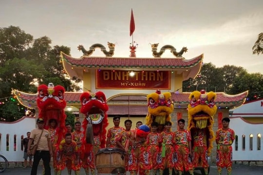 Lễ cúng Đình Thần Mỹ Xuân: Gìn giữ nét đẹp văn hóa tâm linh