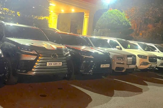 Thu giữ hàng loạt siêu xe và tài sản trong vụ lừa đảo tiền ảo "dự án CrossFi"