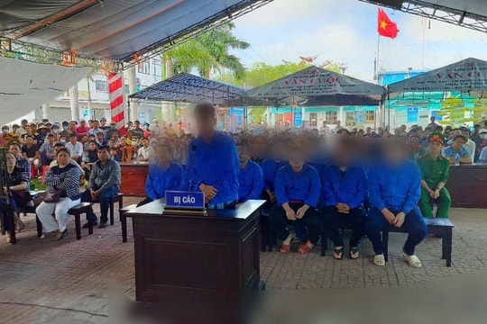 12 bị cáo giấu thiết bị giám sát hành trình lĩnh án