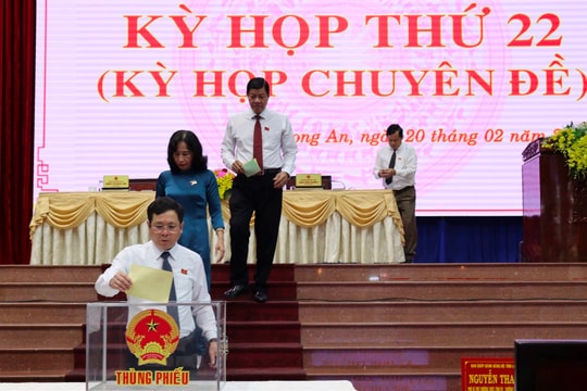 Miễn nhiệm chức danh Chủ tịch HĐND tỉnh Long An đối với ông Nguyễn Văn Được