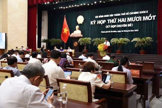 Kỳ họp 21 HĐND TP.HCM sẽ quyết định những vấn đề cấp bách về sắp xếp, tinh gọn bộ máy