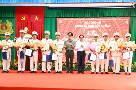 30 cán bộ Công an Sóc Trăng xin nghỉ hưu trước tuổi