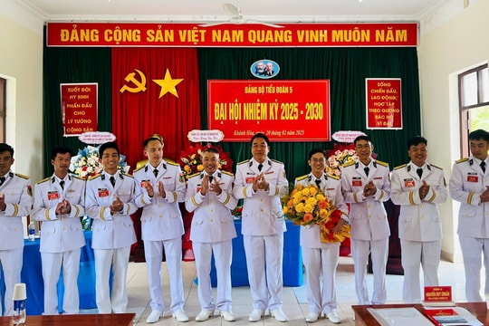 Đại hội Đảng bộ Tiểu đoàn 5 PBCD, Lữ đoàn 957 thành công tốt đẹp
