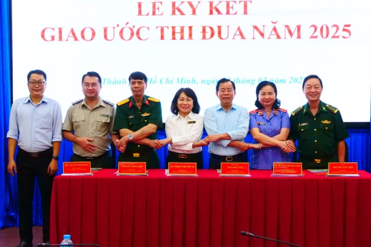 Khối thi đua VIII ký kết giao ước thi đua năm 2025