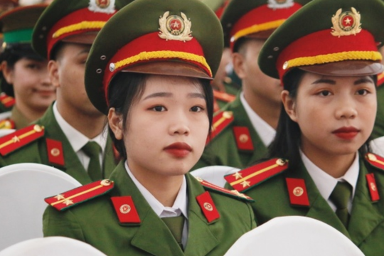 Năm 2025, Học viện Cảnh sát nhân dân tuyển 530 chỉ tiêu đại học chính quy