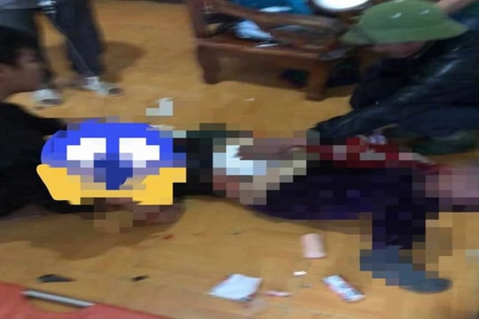 Con trai dùng dao đâm mẹ rồi tự sát bất thành