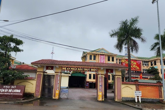 Tạm dừng công trình hơn 72 tỷ trong quá trình nghiên cứu việc bỏ cấp huyện