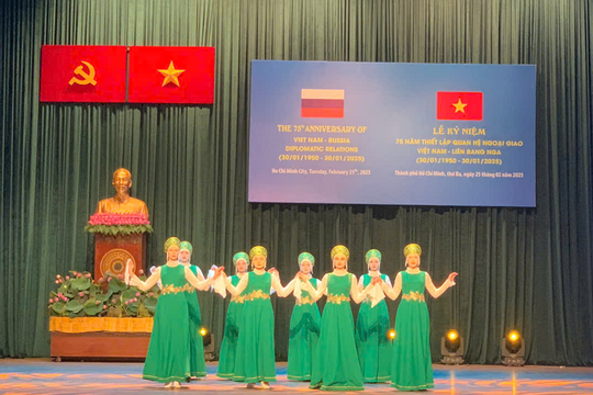 TP.HCM: Kỷ niệm 75 năm thiết lập quan hệ ngoại giao Việt Nam – Liên Bang Nga