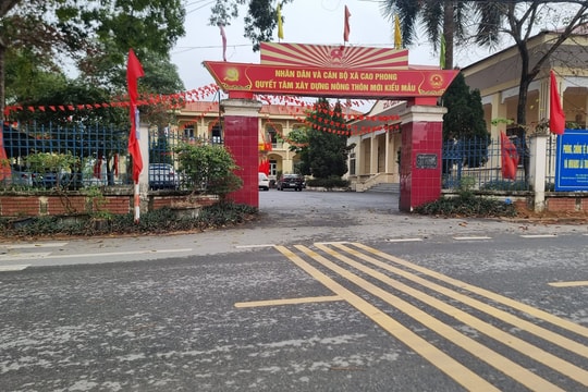 Dự án chỉnh trang đô thị tại xã Cao Phong (tỉnh Vĩnh Phúc): Nhiều vấn đề cần xem xét