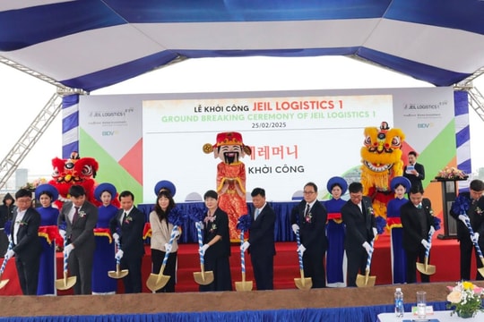 Hải Phòng: Khởi công Dự án Jeil Logistics 1 hơn 44 triệu USD