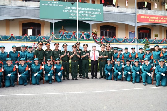 Bộ Tư lệnh TP.HCM phát động thi đua cao điểm 79 ngày đêm