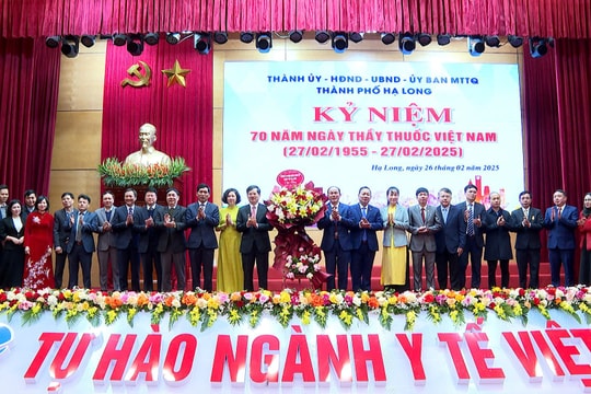 Hạ Long tổ chức Kỷ niệm 70 năm Ngày Thầy thuốc Việt Nam