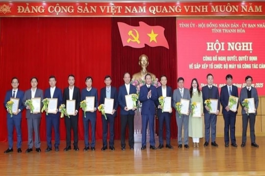 Thanh Hóa điều động, bổ nhiệm lãnh đạo các sở