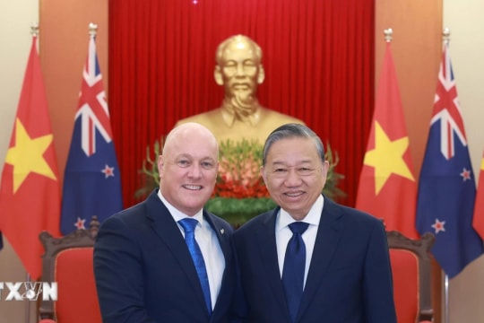 Tổng Bí thư: Đưa quan hệ Việt Nam-New Zealand bước vào giai đoạn phát triển mới