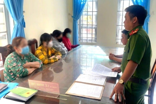 Đăng tin bịa đặt về bắt cóc, 4 người bị phạt 30 triệu đồng