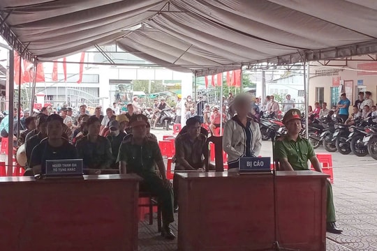 TAND huyện Đầm Dơi xét xử lưu động 2 vụ án hình sự