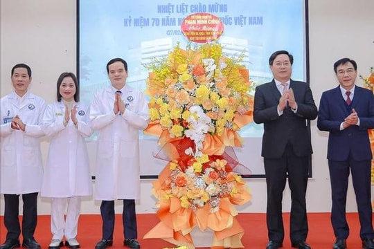 Vĩnh Phúc: Tri ân các thầy thuốc nhân kỷ niệm 70 năm Ngày Thầy thuốc Việt Nam