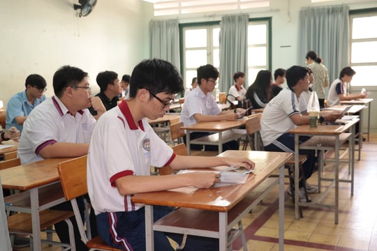 Lưu ý về trách nhiệm của thí sinh trong kỳ thi tốt nghiệp THPT 2025