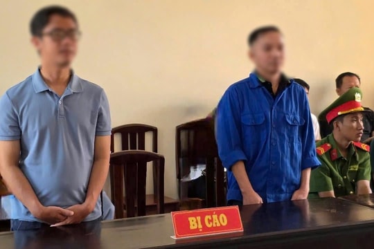 Phạt tù 2 cán bộ Sở Tài nguyên và Môi trường nhận hối lộ