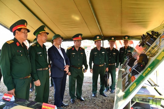 Đắk Lắk: Ra quân huấn luyện năm 2025