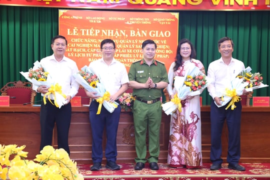 Bình Dương: Công an tỉnh tiếp nhận 4 nhiệm vụ mới