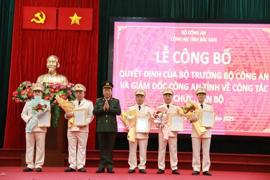 Bắc Kạn: Giải thể Công an huyện từ ngày 1/3